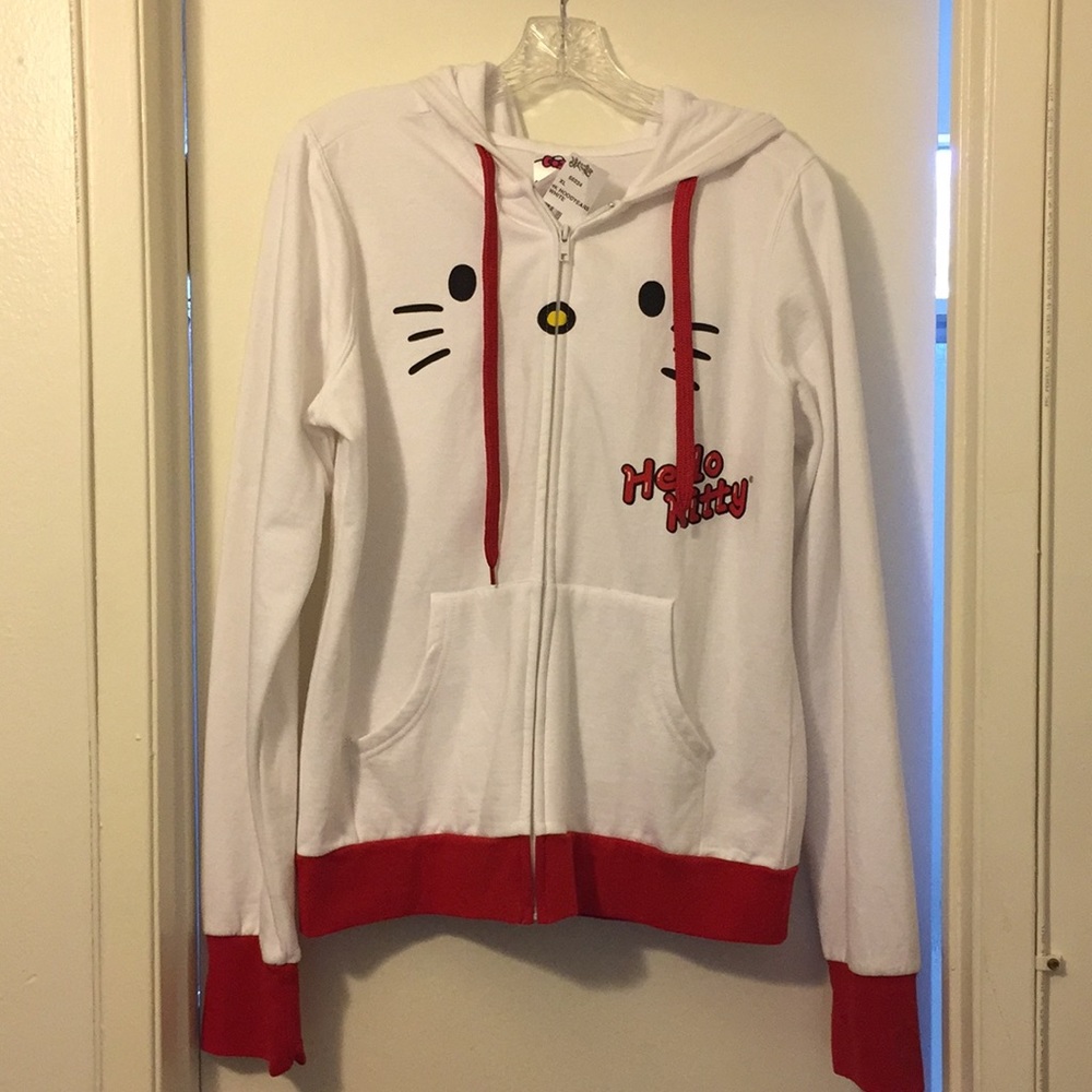 Hello Kitty Zip Up Hoodie